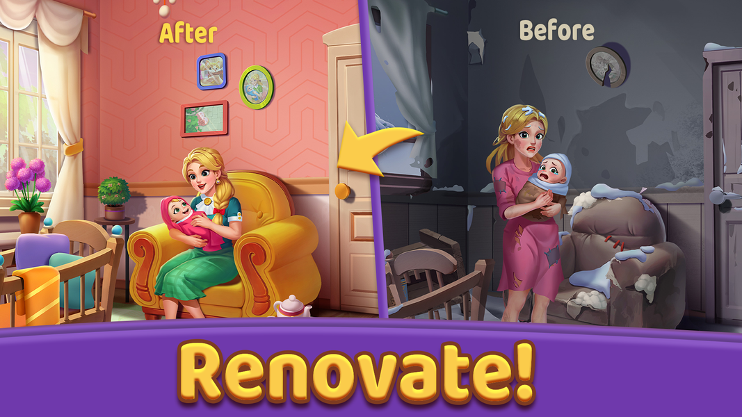 Tile Rescue - Gameplay image of android game