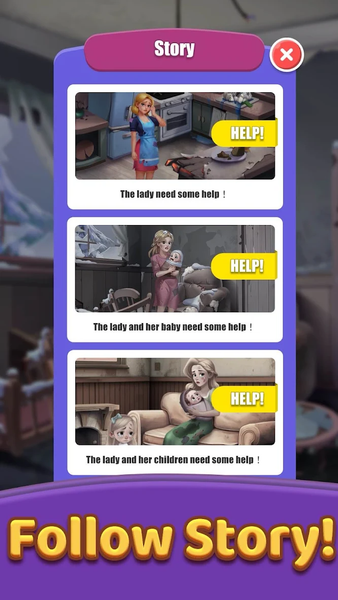 Tile Rescue - Gameplay image of android game