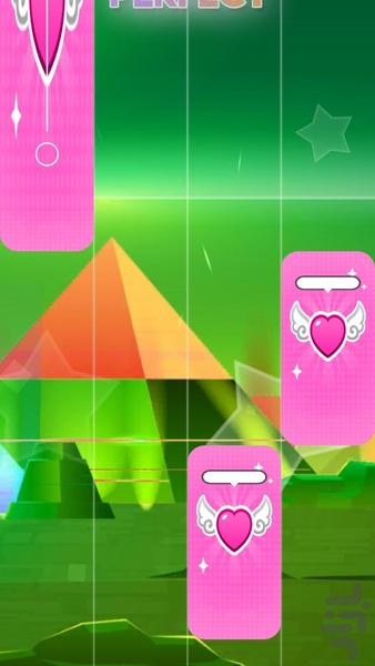 Tiles7 Fire Magic - پیانوی صورتی - Gameplay image of android game