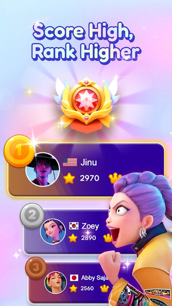 Kpop Tiles: Piano Rhythm Game - عکس بازی موبایلی اندروید