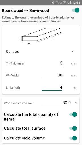 Timberlog: Log & Timber Calc - عکس برنامه موبایلی اندروید