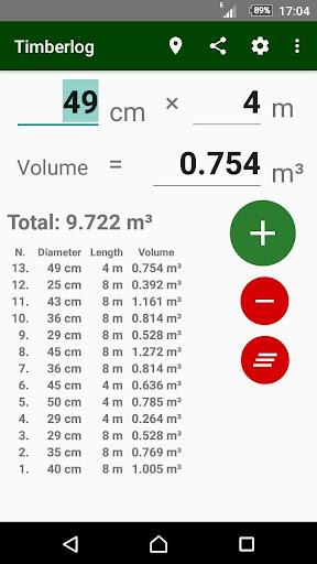 Timberlog: Log & Timber Calc - عکس برنامه موبایلی اندروید