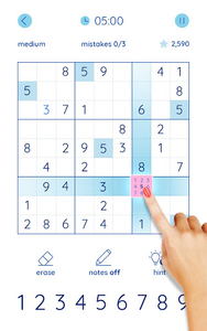 Easy Sudoku - Play Fun Sudoku Puzzles! - Gameplay image of android game