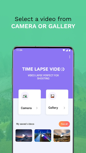Time Lapse Video - Image screenshot of android app