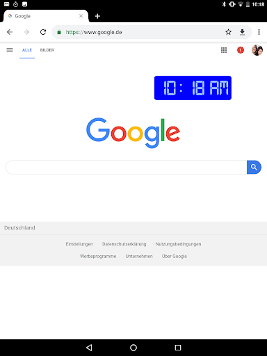 Floating Timer - clock, timer and stopwatch - عکس برنامه موبایلی اندروید