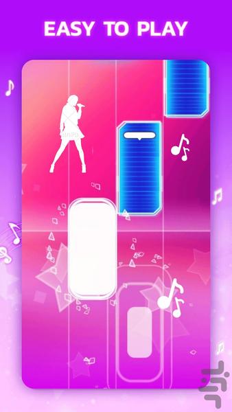 Classic Music ۳ Tiles - موزیک پیانو - عکس بازی موبایلی اندروید