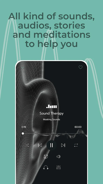 Tinnitus - Relief & Therapy - Image screenshot of android app