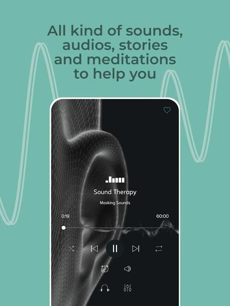 Tinnitus - Relief & Therapy - Image screenshot of android app