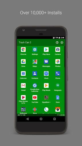 Trash Can 2 - Trash Unwanted Apps - Image screenshot of android app