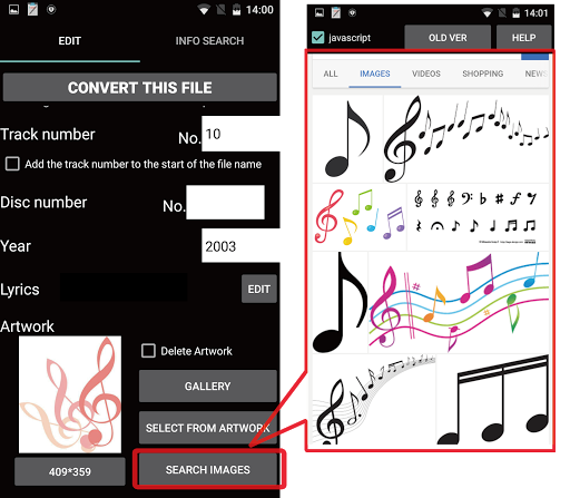 TK Music Tag Editor - Image screenshot of android app