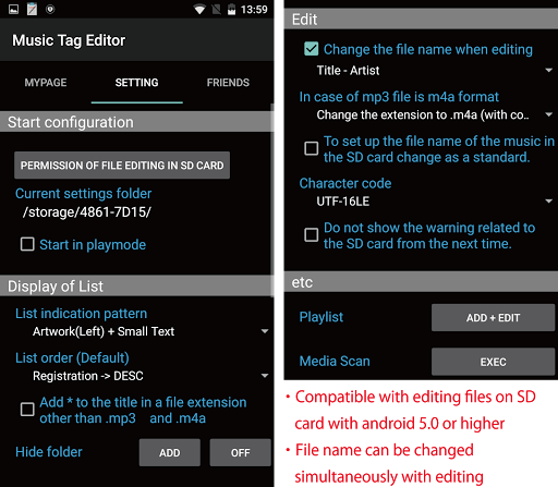 TK Music Tag Editor - Image screenshot of android app