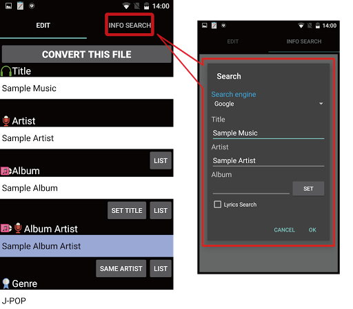 TK Music Tag Editor - Image screenshot of android app