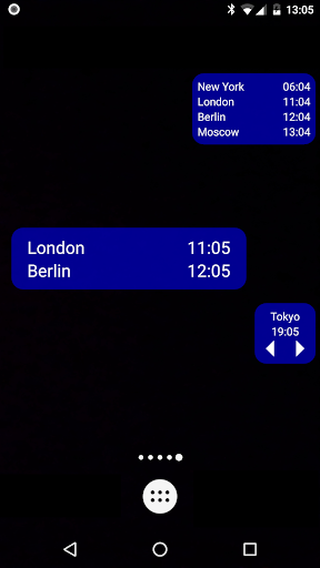 World Clock & Widget - Image screenshot of android app