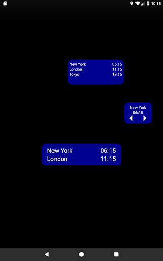World Clock & Widget - Image screenshot of android app