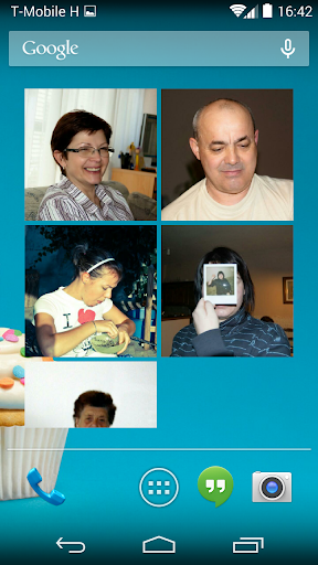 Contacts Widget - Image screenshot of android app