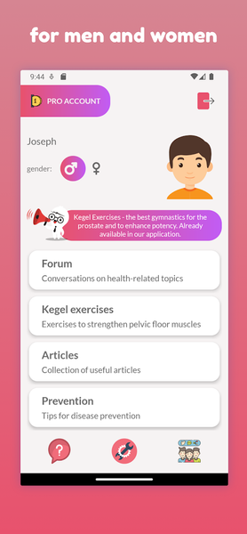 Kegel Exercises - Image screenshot of android app