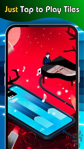 Music Tap Tiles 2024 - پیانوی من - Gameplay image of android game