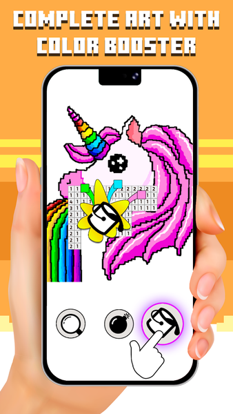 Pixel Paint: Color By Number - Gameplay image of android game