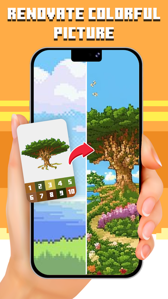 Pixel Paint: Color By Number - عکس بازی موبایلی اندروید