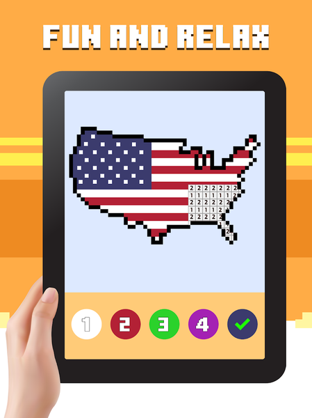 Pixel Paint: Color By Number - عکس بازی موبایلی اندروید