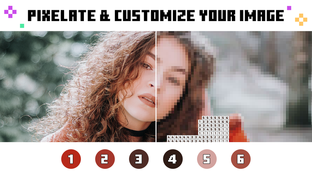 Pixel Paint: Color By Number - عکس بازی موبایلی اندروید