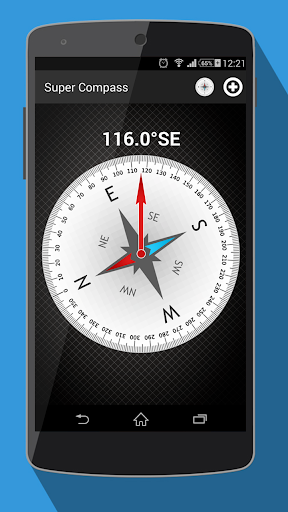 Compass for Android App Simple - Image screenshot of android app
