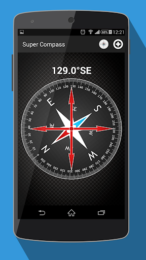 Compass for Android App Simple - عکس برنامه موبایلی اندروید