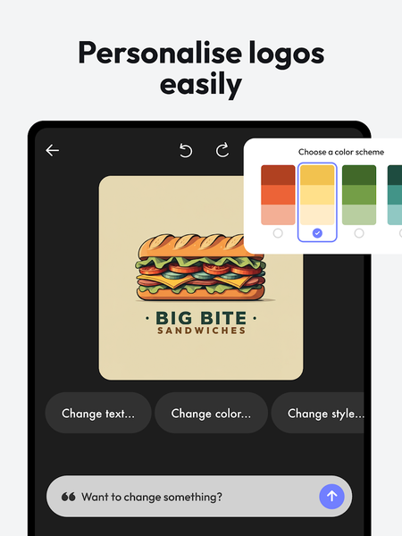 Logofy AI Logo Maker & Creator - Image screenshot of android app