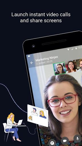Flock - Team Chat & Collaborat - عکس برنامه موبایلی اندروید
