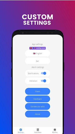 O۲Monitor – پایش سطح اکسیژن - عکس برنامه موبایلی اندروید