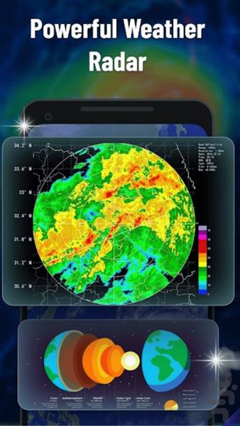 Weather Forecast ۲۰۲۳ - عکس برنامه موبایلی اندروید