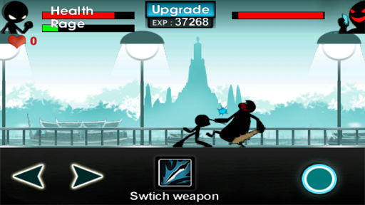 iKungfu : Legend of Stickman - Gameplay image of android game