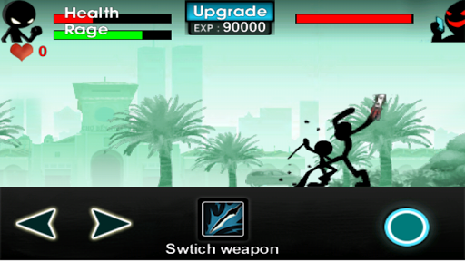 iKungfu : Legend of Stickman - Gameplay image of android game
