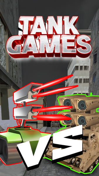 Tank Games: Merge Warzone Army - Gameplay image of android game