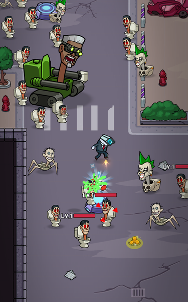 Scary Monster Survival Battle - Gameplay image of android game