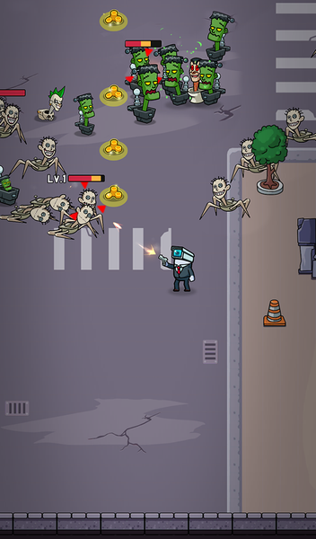 Scary Monster Survival Battle - Gameplay image of android game
