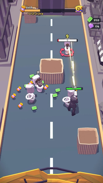 Toilet attack: SCBD vs Camera - عکس بازی موبایلی اندروید