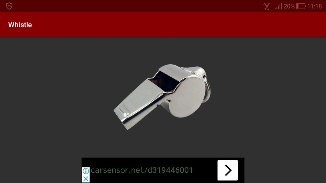 Whistle - Image screenshot of android app