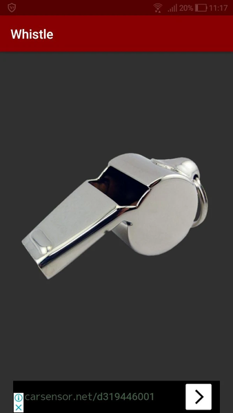 Whistle - Image screenshot of android app