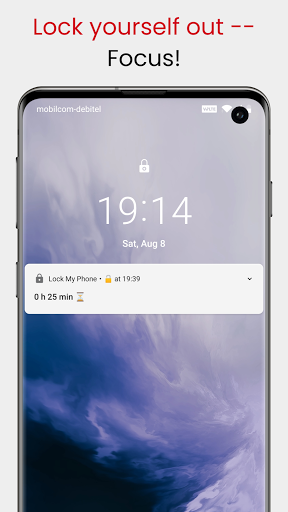 Lock My Phone (Zen Mode) - Image screenshot of android app