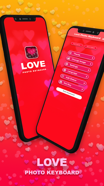 Love Photo Keyboard Theme 2023 - Image screenshot of android app