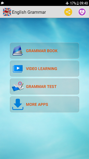 English Grammar - Image screenshot of android app