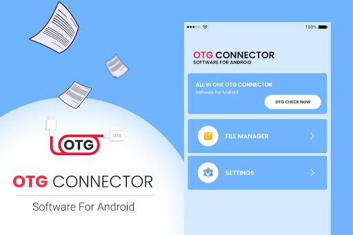 OTG Connector For Android - Image screenshot of android app