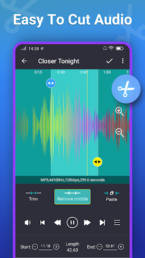 Ringtone Maker & MP3 Cutter - Image screenshot of android app