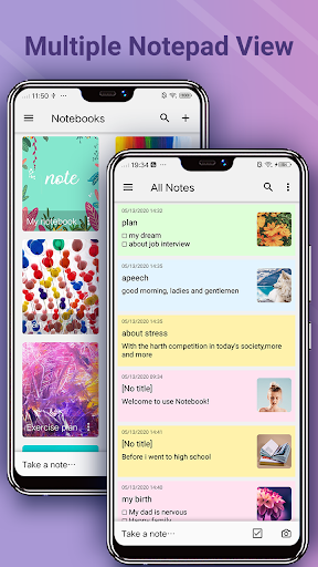 Notes- Daily Notepad, Notebook - عکس برنامه موبایلی اندروید
