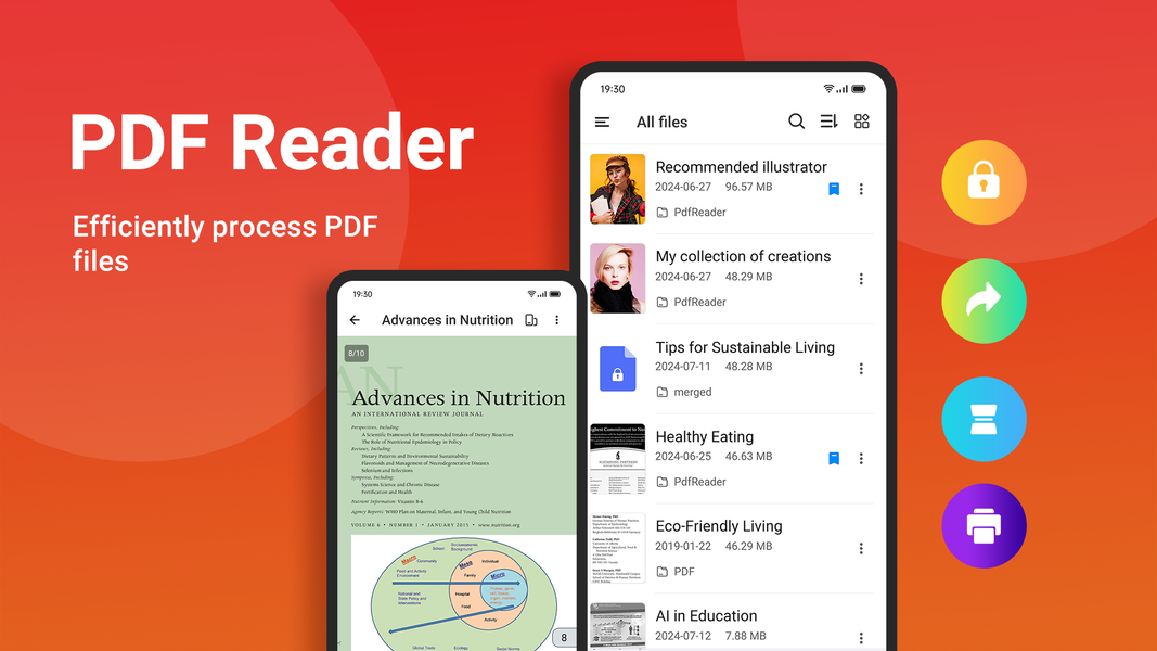 PDF Reader - Image to PDF - عکس برنامه موبایلی اندروید