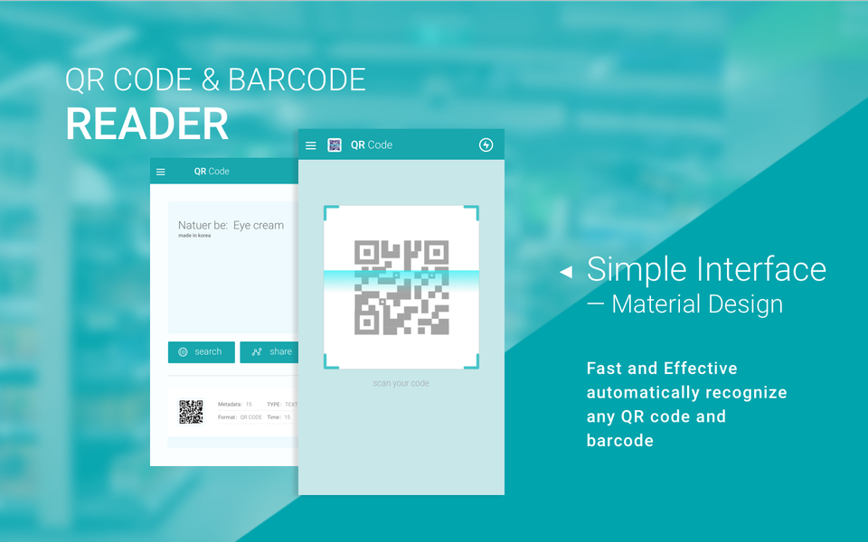 QR Code Reader - Image screenshot of android app