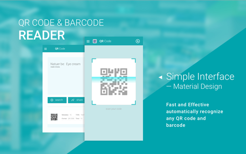 QR Code Reader - عکس برنامه موبایلی اندروید