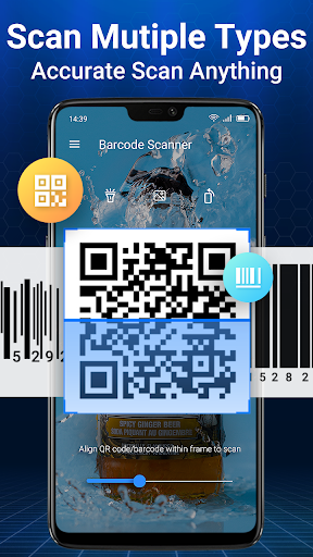 QR Scanner & Barcode Scanner - عکس برنامه موبایلی اندروید