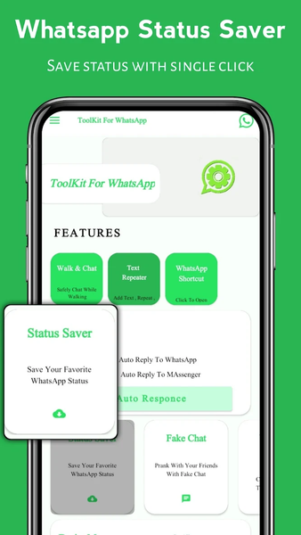 ToolKit For Whatsapp - Toolbox - عکس برنامه موبایلی اندروید